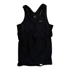 Roka Gen II Elite Aero Triathlon Tank Top Black Womens Medium